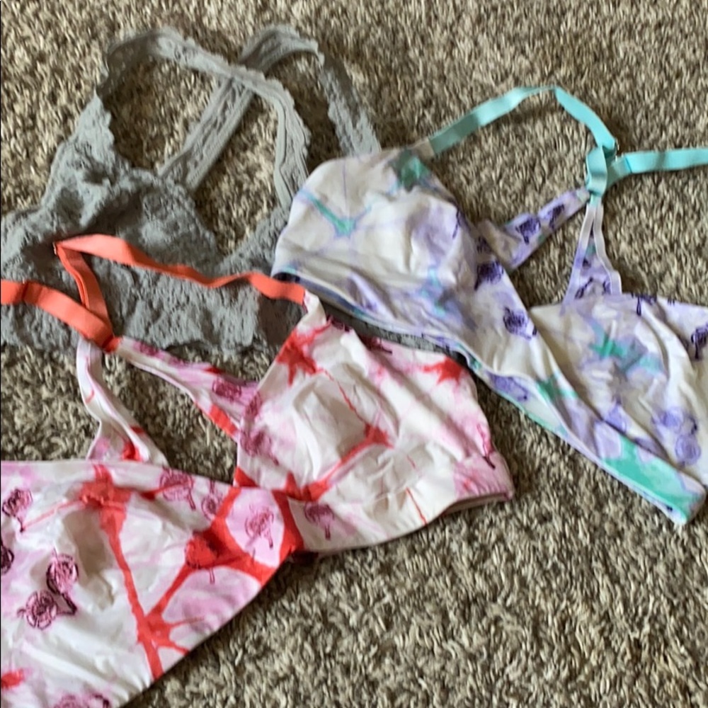 Bundle of aerie bralettes
